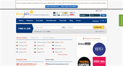 Desktop Screenshot of eurojobs.com